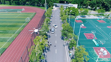 公安地空一體化應(yīng)急處突演示